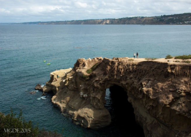 La Jolla cave and cliffs